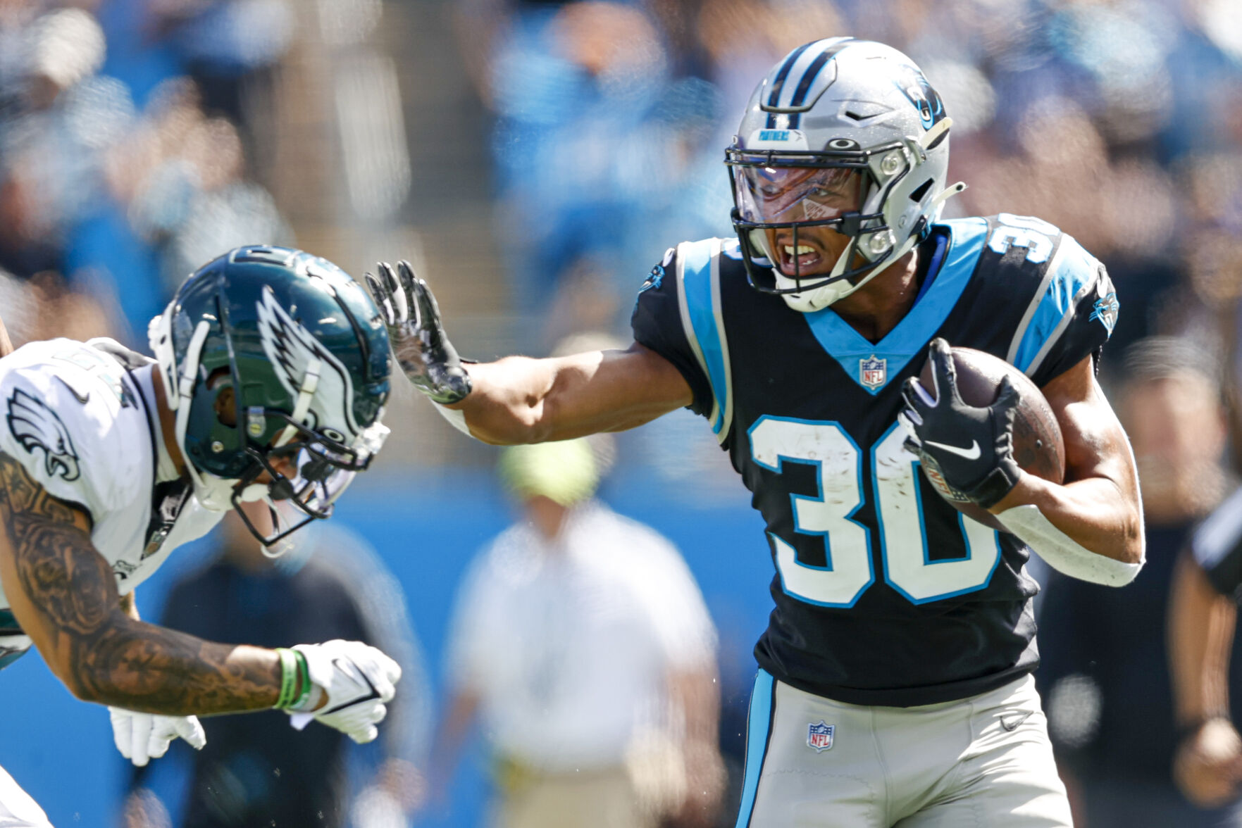 Eagles Panthers Football